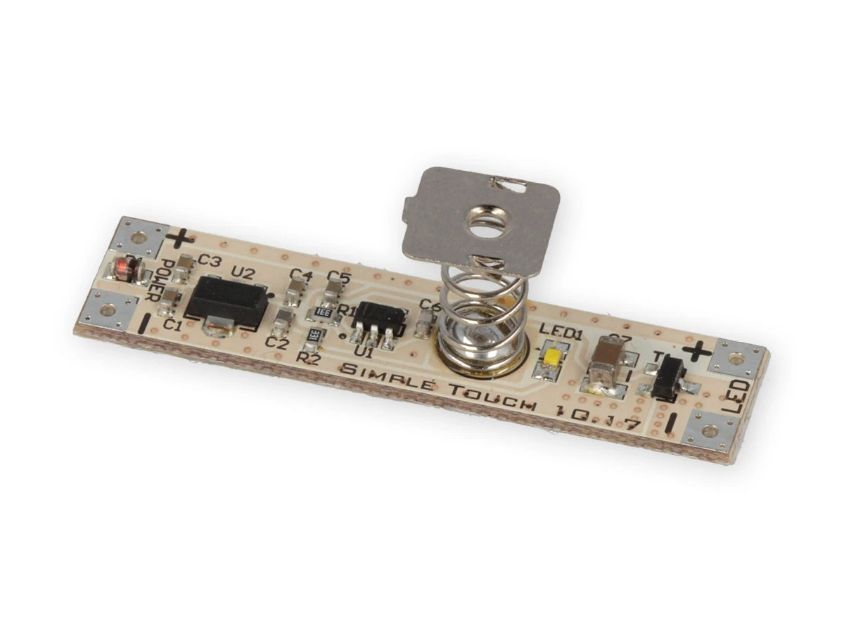 Interrupteur tactile LED avec variateur PWM – 12 V CC / 5 A – pour profilés aluminium LED