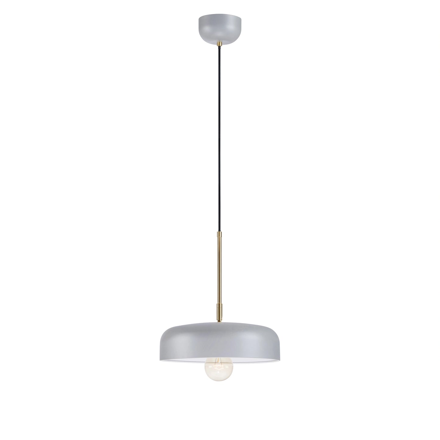 CAEN Pendant 1L Grey/Brass