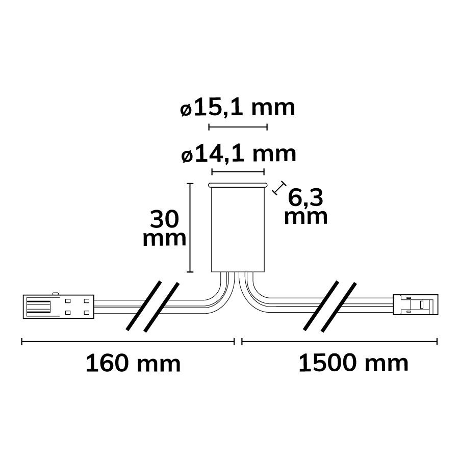 MiniAMP capteur de contact, 12-24V CC, 5A