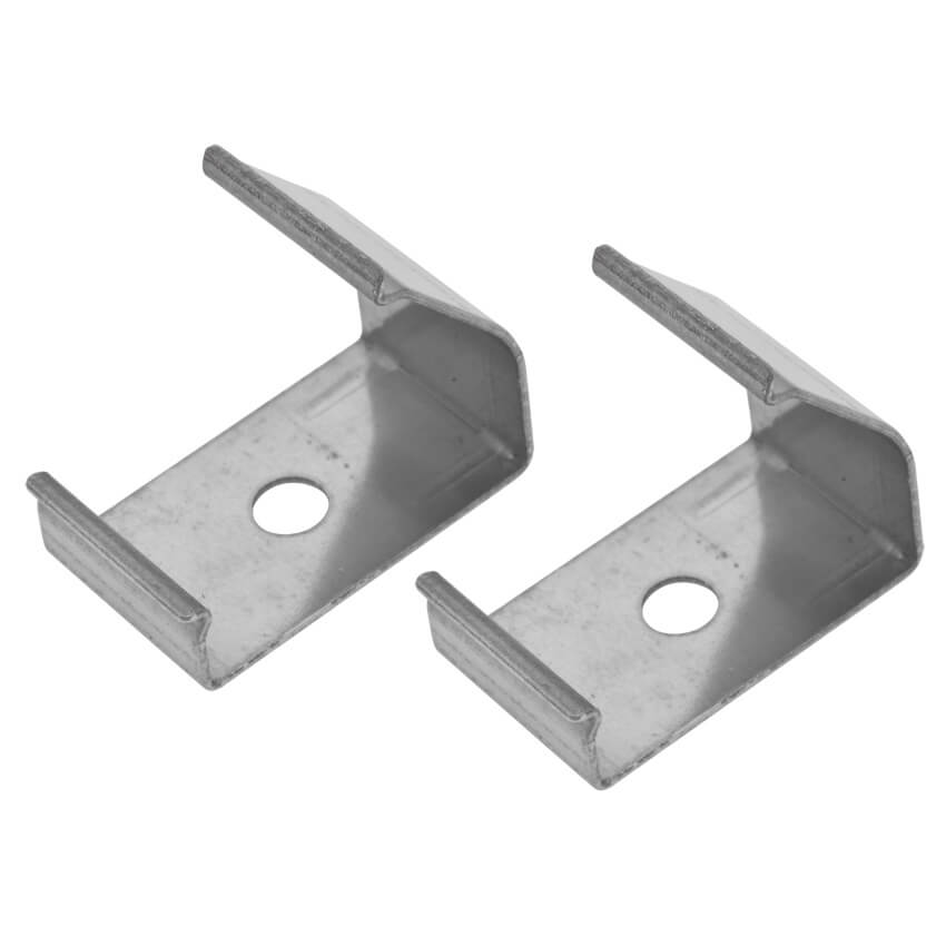 LUXI LINK Montageclips | Flach oder 45° | 2er-Set