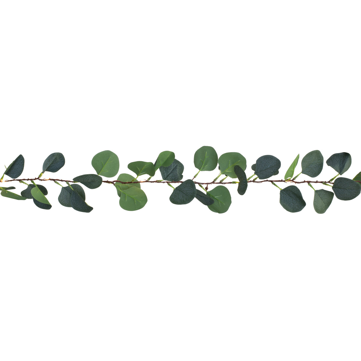 LED-Lichterkette EUCALYPTUS | Warmweiß | Grüne Blätter