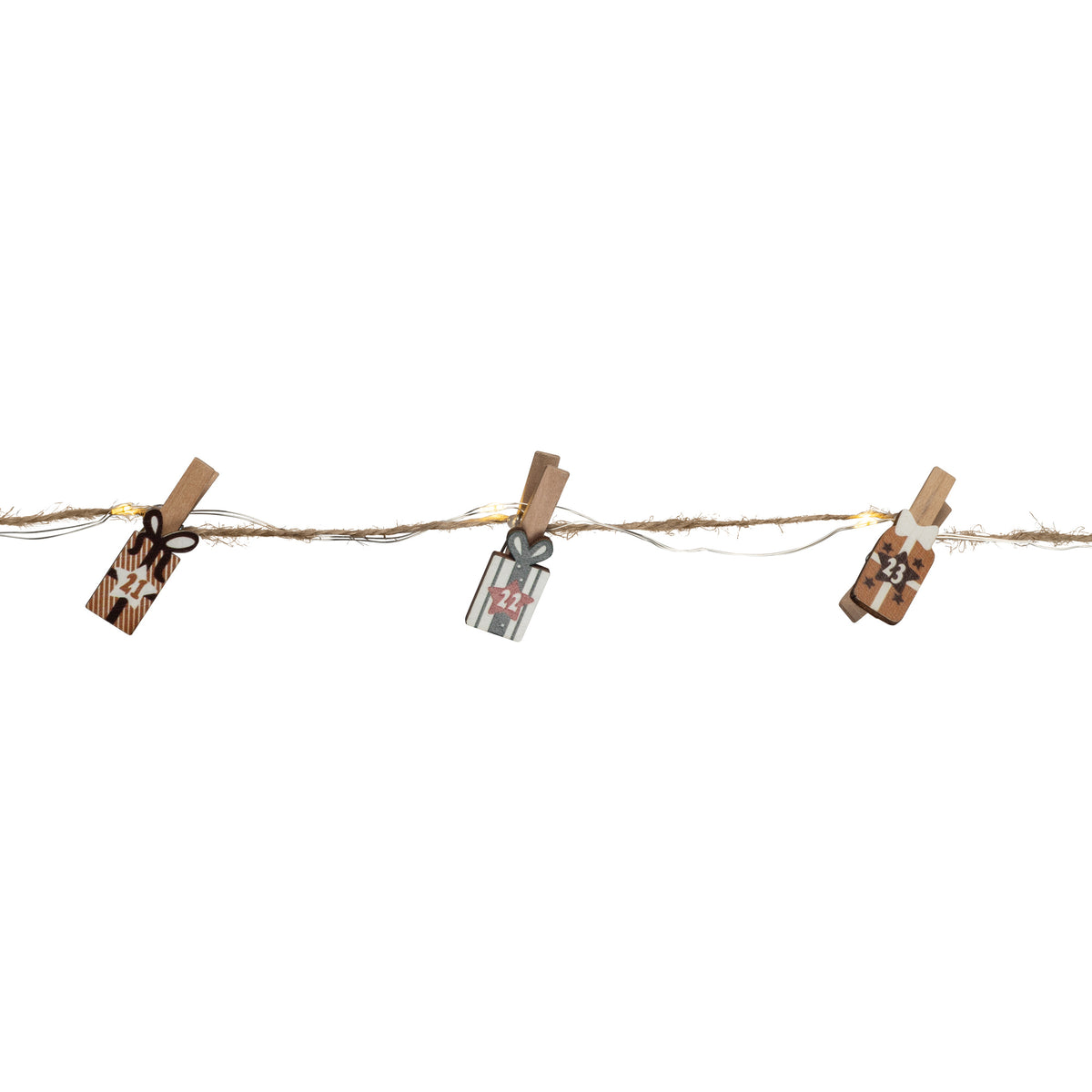Advent calendar | CLIPPY ADVENT | 24 clothes pegs