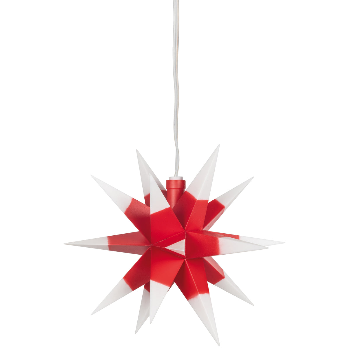 LED-Weihnachtsstern | Ø 120 mm | Warmweiß | Mit Batteriebox