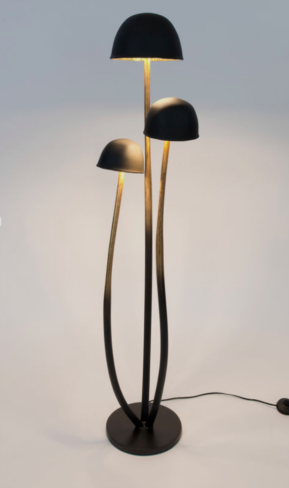 6-light floor lamp FORTUNELLO TERRA