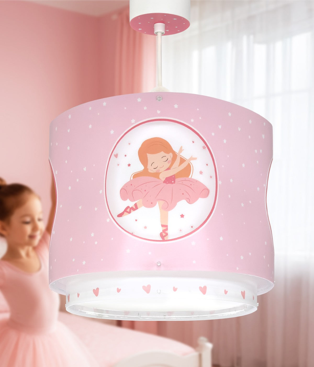 Kinderzimmer Deckenleuchte Princess Dance – Kleine Ballerinas