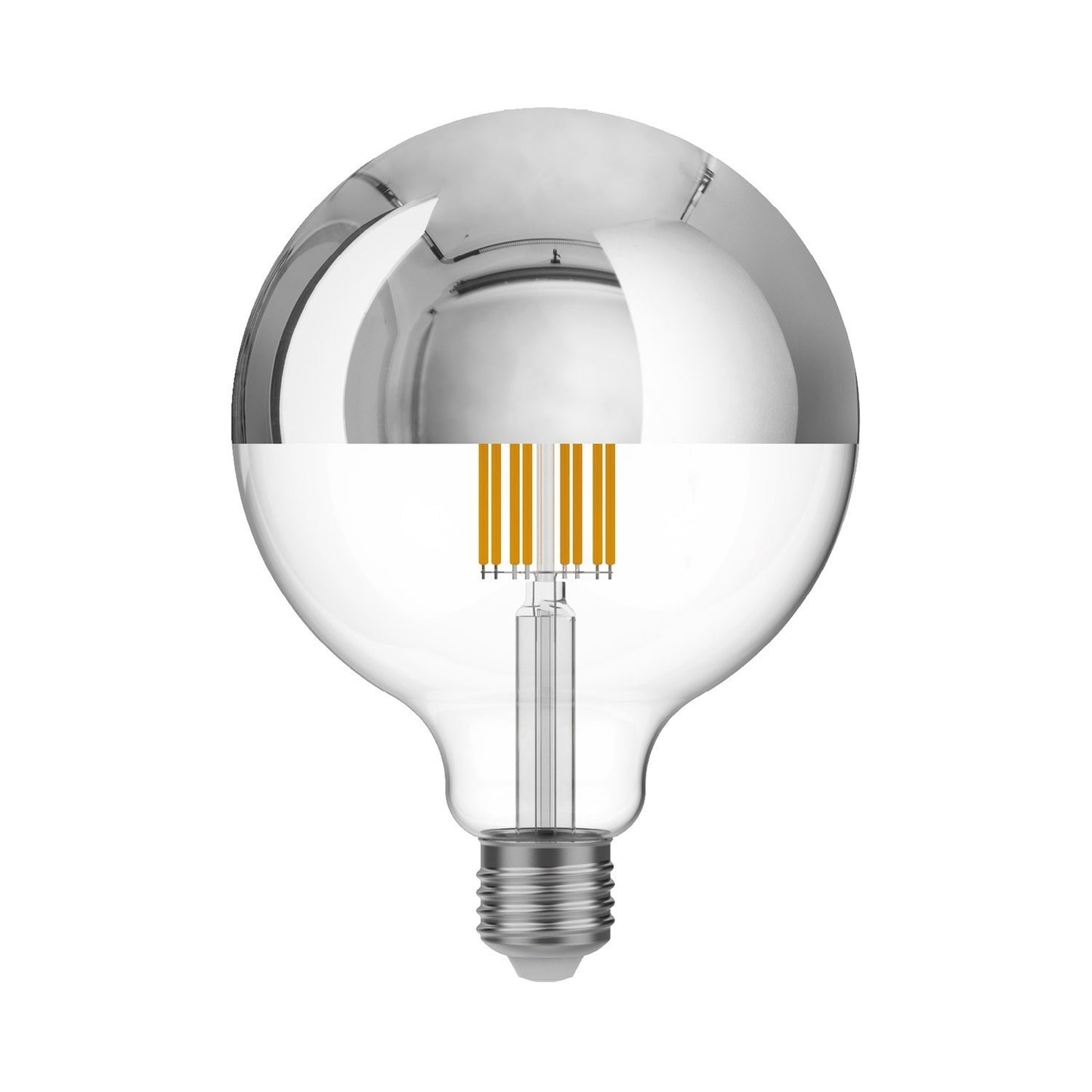 Ampoule LED à réflecteur supérieur en cuivre G125 7W 650lm E27 2700K dimmable