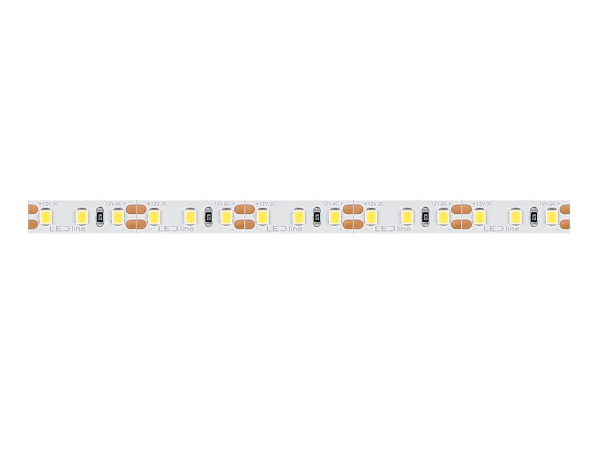 Bande LED 150 LED SMD 12 V jaune 2,4 W IP20 8 mm 5 m PRIME