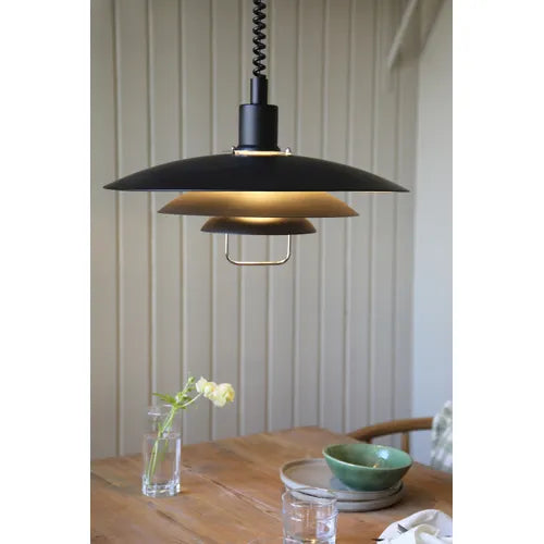 KIRKENES Pendant 1L Black