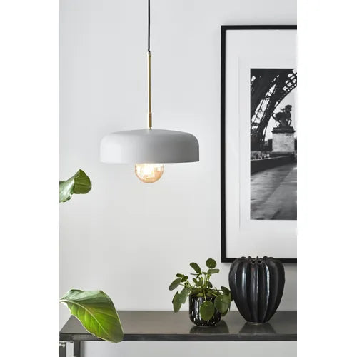 CAEN Pendant 1L Grey/Brass