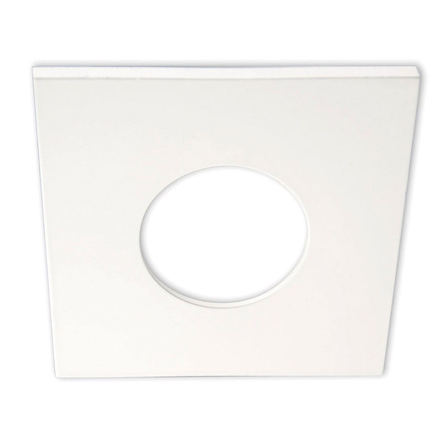 Cover Aluminium eckig weiß matt für Sys-68