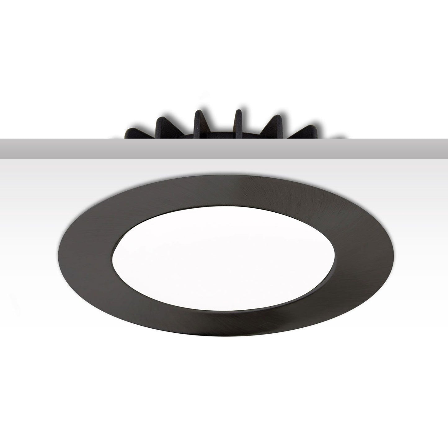 Cover Aluminium rund schwarz für Sys-90