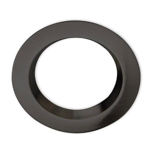 Cover Aluminium rund schwarz rückversetzt für Sys-90