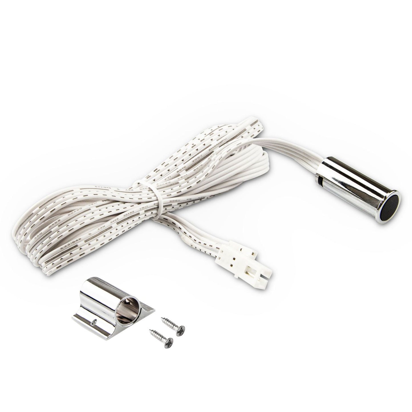 MiniAMP Capteur de contact rond, Encastré/Monté en surface, 12-24V CC, 3A