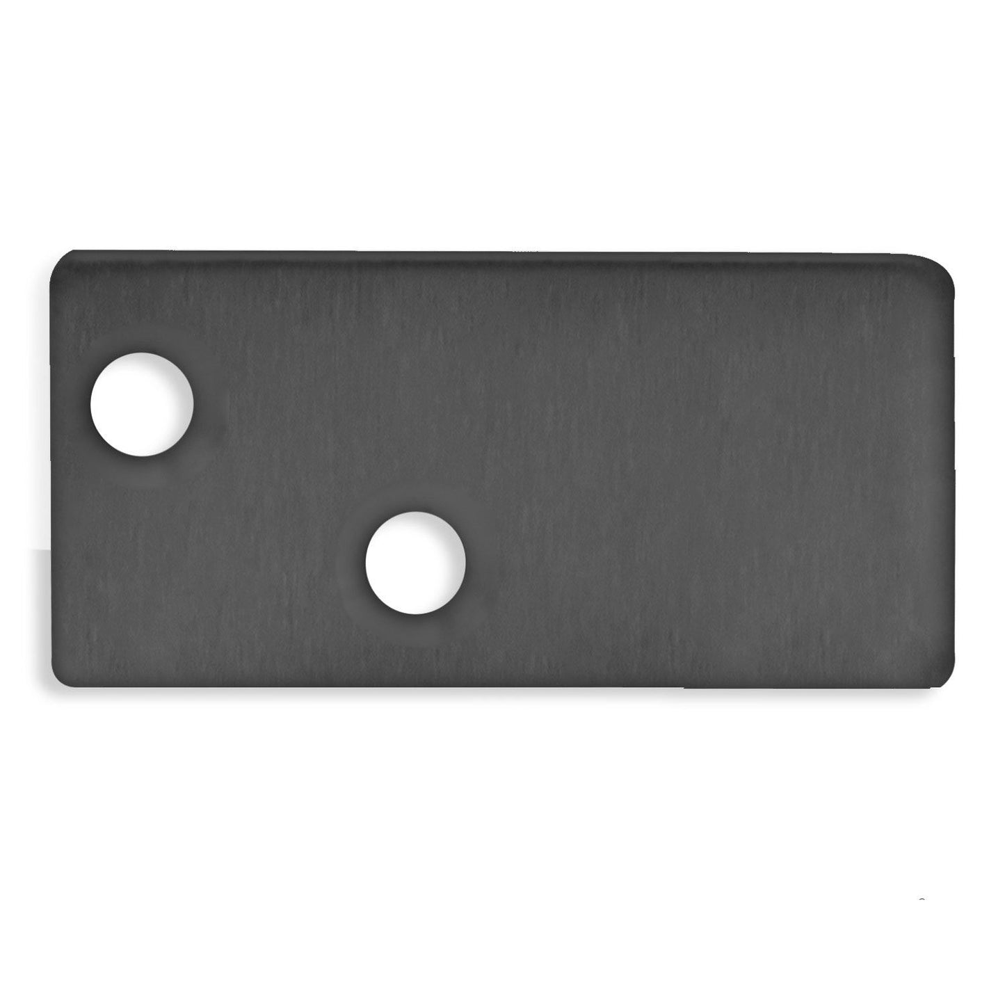 Endkappe EC95 Aluminium eloxiert für Profil FURNIT6 S inkl. Schrauben
