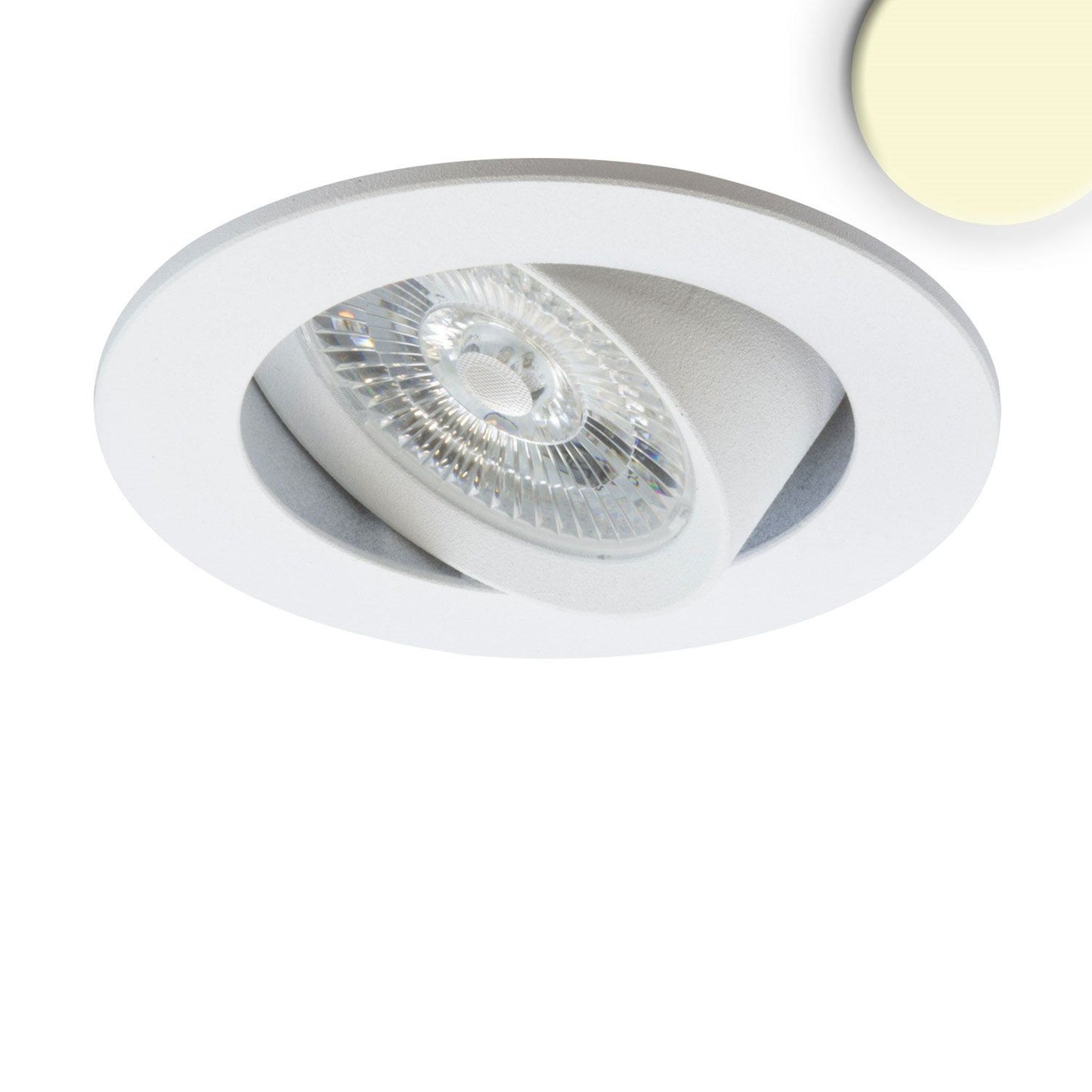 LED Einbauleuchte Slim68 MiniAMP weiß, rund, 8W, 24V DC, neutralweiß, nicht dimmbar