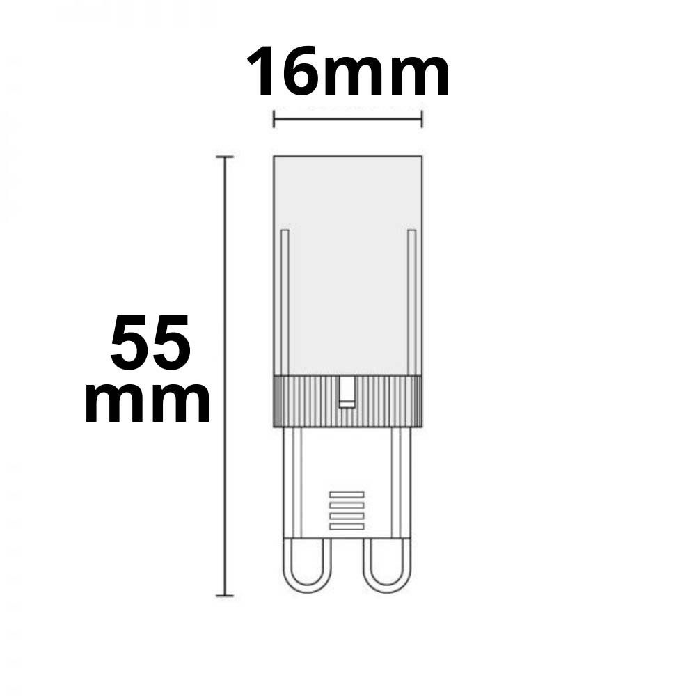 G9 LED 32 SMD, 3,5W, blanc neutre