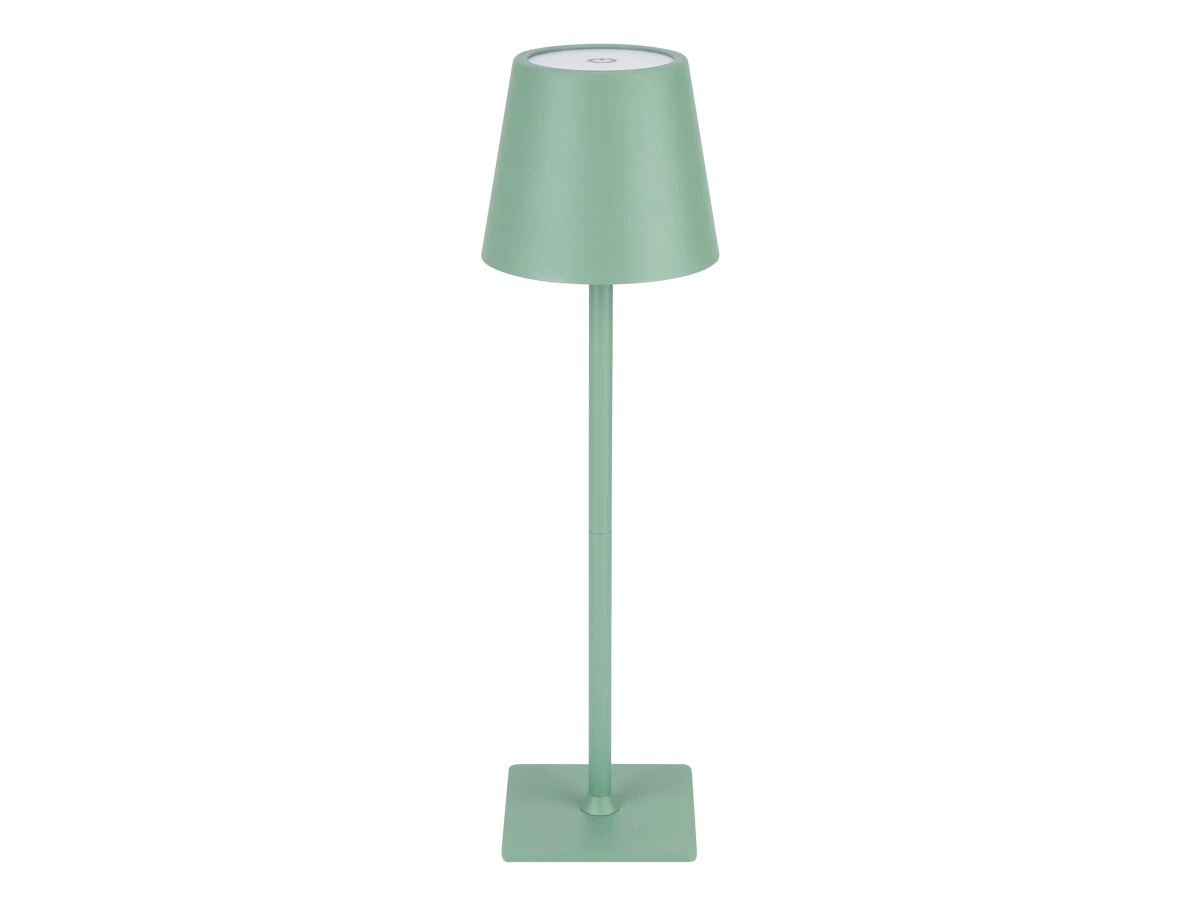 Elegante Akku-Tischlampe „TAZA“  kabellos, dimmbar & wetterfest