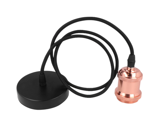 Pendant light E27 Rose Gold | Aluminum