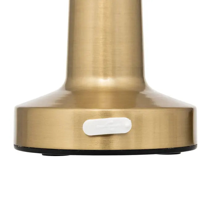 Halto- Kabellose LED-Akkuleuchte in Goldoptik