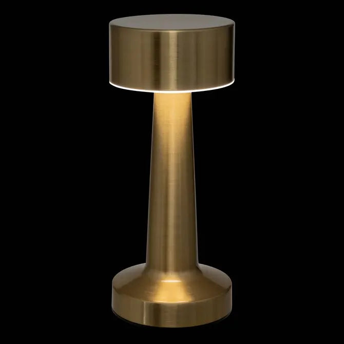 Halto- Kabellose LED-Akkuleuchte in Goldoptik