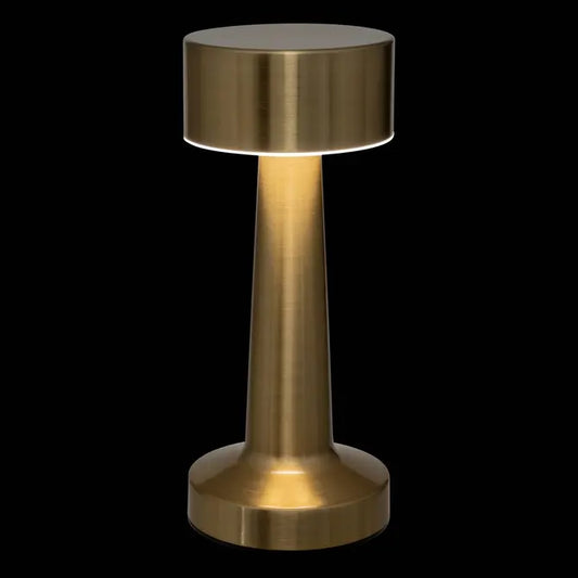 Halto- Kabellose LED-Akkuleuchte in Goldoptik