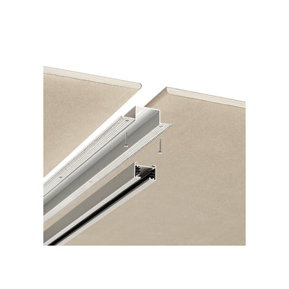 DUOline Einputzschiene für das 2-Phasen-Track-System