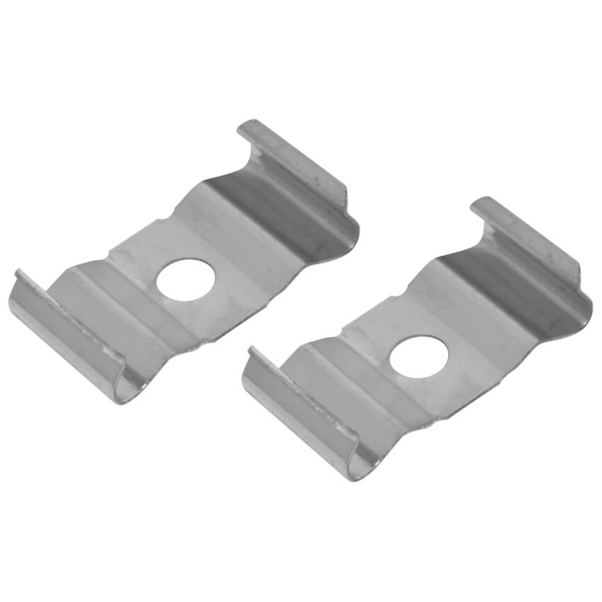 LUXI LINK Montageclips | Flach oder 45° | 2er-Set