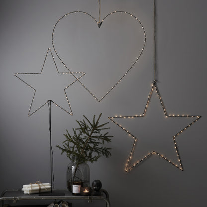 LED-Standstern | MIRA | warmweiße LEDs