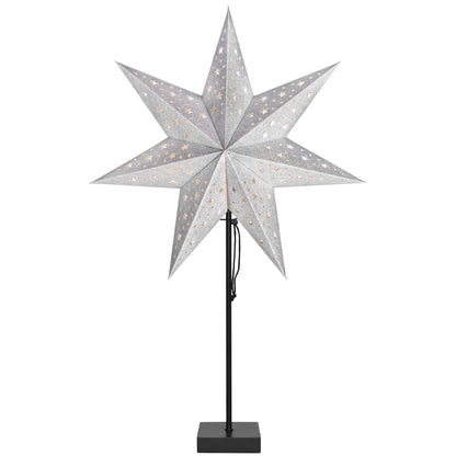 Weihnachtsstern | SOLVALLA | Silber | Glitzerpapier