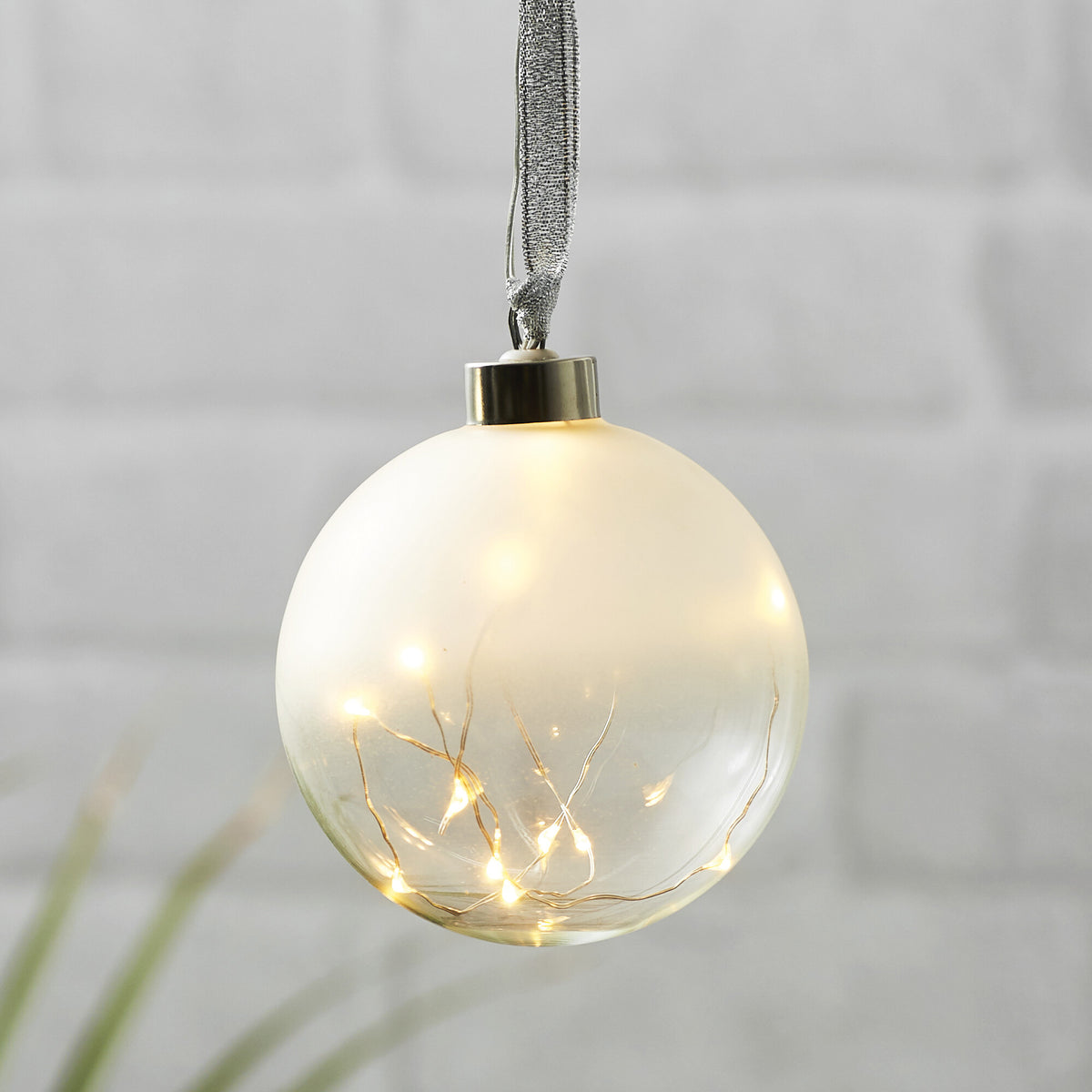 Glaskugel | GLOW | warmweiße LEDs