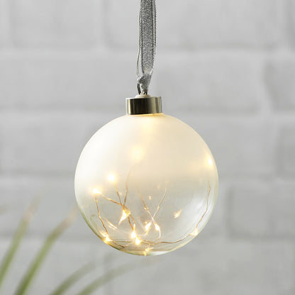 Glaskugel | GLOW | warmweiße LEDs