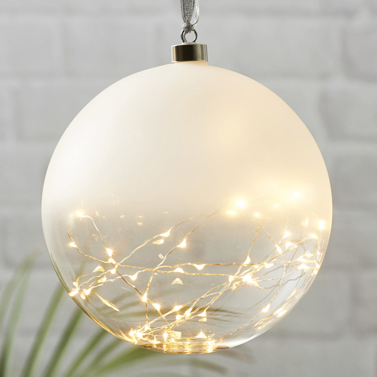Glaskugel | GLOW | warmweiße LEDs