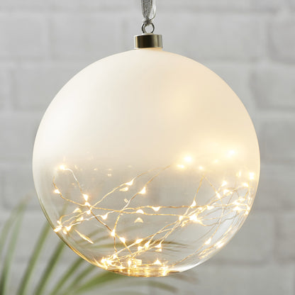 Glaskugel | GLOW | warmweiße LEDs