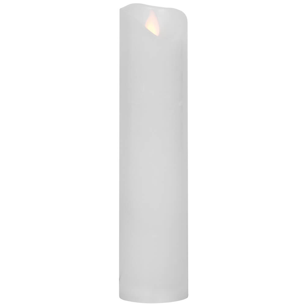 Echtwachskerze | M-TWINKLE | bewegliche Flamme | Ø 50 mm | Stabkerze
