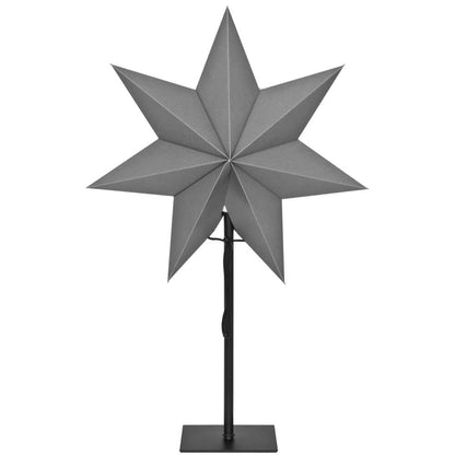 Weihnachtsstern-Tischleuchte | OZEN | Dunkelgrau