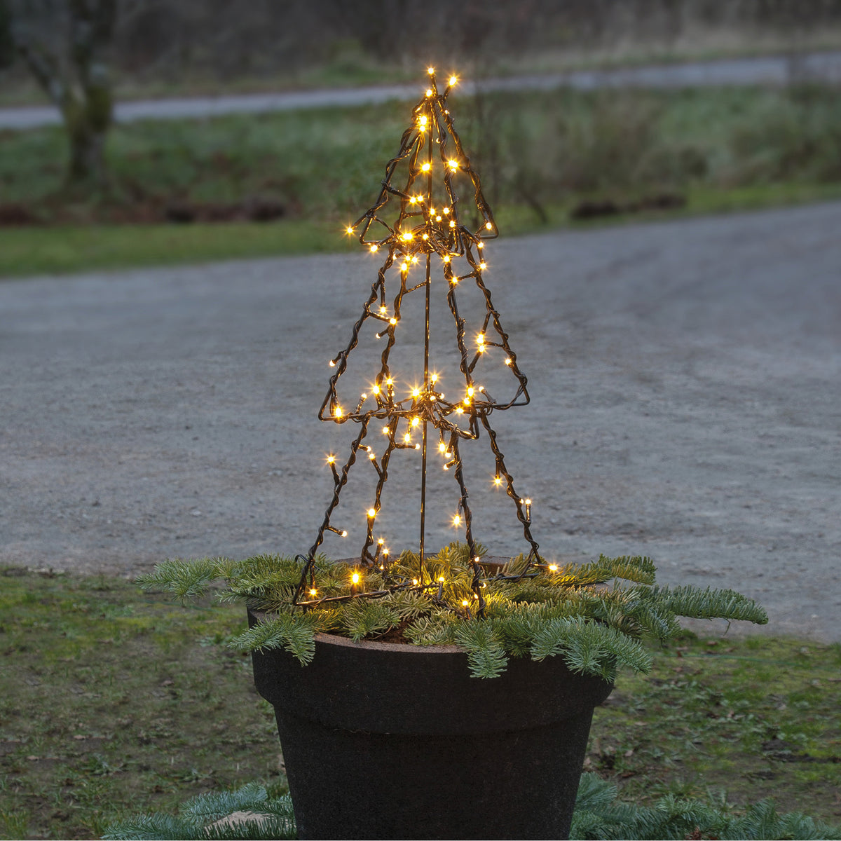 LED-Tannenbaum FOLDY | Warmweiß | Faltbar | H 500 mm