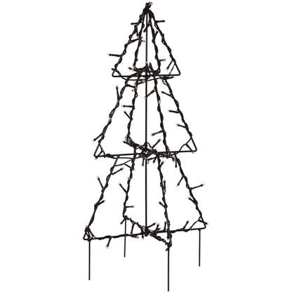 LED-Tannenbaum FOLDY | Warmweiß | Faltbar | H 500 mm