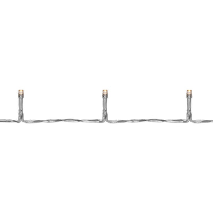 LED-Minilichterkette | Warmweiß | Transparentes Kabel | Sieben Längen