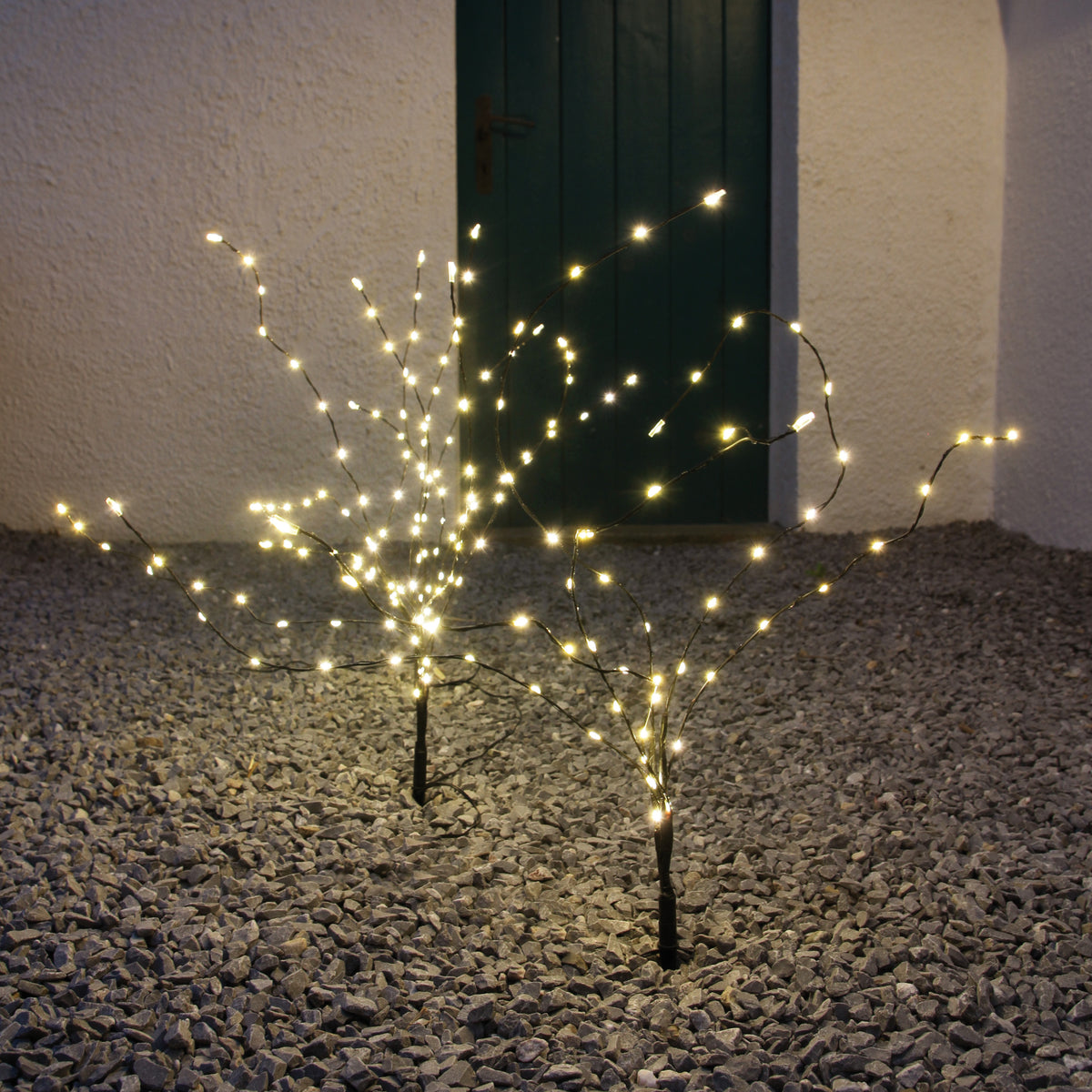 LED-Bäumchen REEDY | 3er-Set | Warmweiß | Formbare Zweige