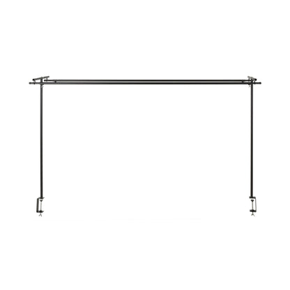 2-sided metal stand | black | for fairy lights & decoration | W 140–250 cm