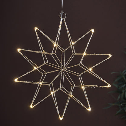Stern | GLEAM | 20 warmweiße LEDs