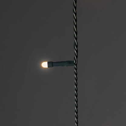 LED-Baumlichterkette | 150 bernsteinfarbene LEDs | Timer