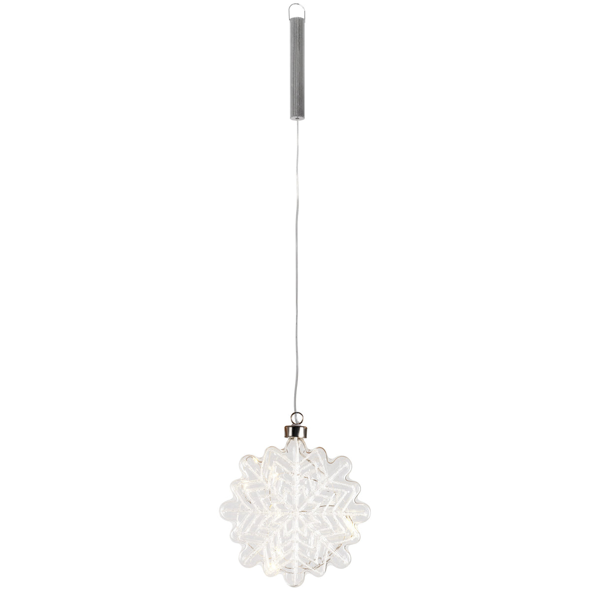 LED Snowflake | 10 warm white LEDs