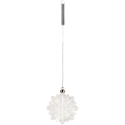 LED Snowflake | 10 warm white LEDs