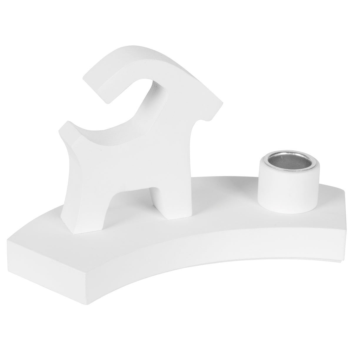 Candle holder | BRUSE | Christmas goat | for 1 dinner candle