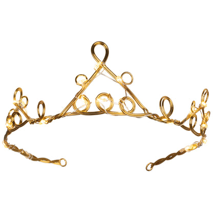 Couronne décorative LED | DIADÈME | 20 LED blanc chaud