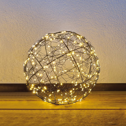 LED-Außenkugel | Warmweiß blinkend | Ø 250 oder 350 mm