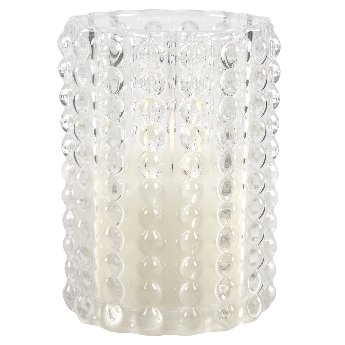 Lantern | FLAMME DOTTY | Crystal glass | warm white LED | Ø 90 mm