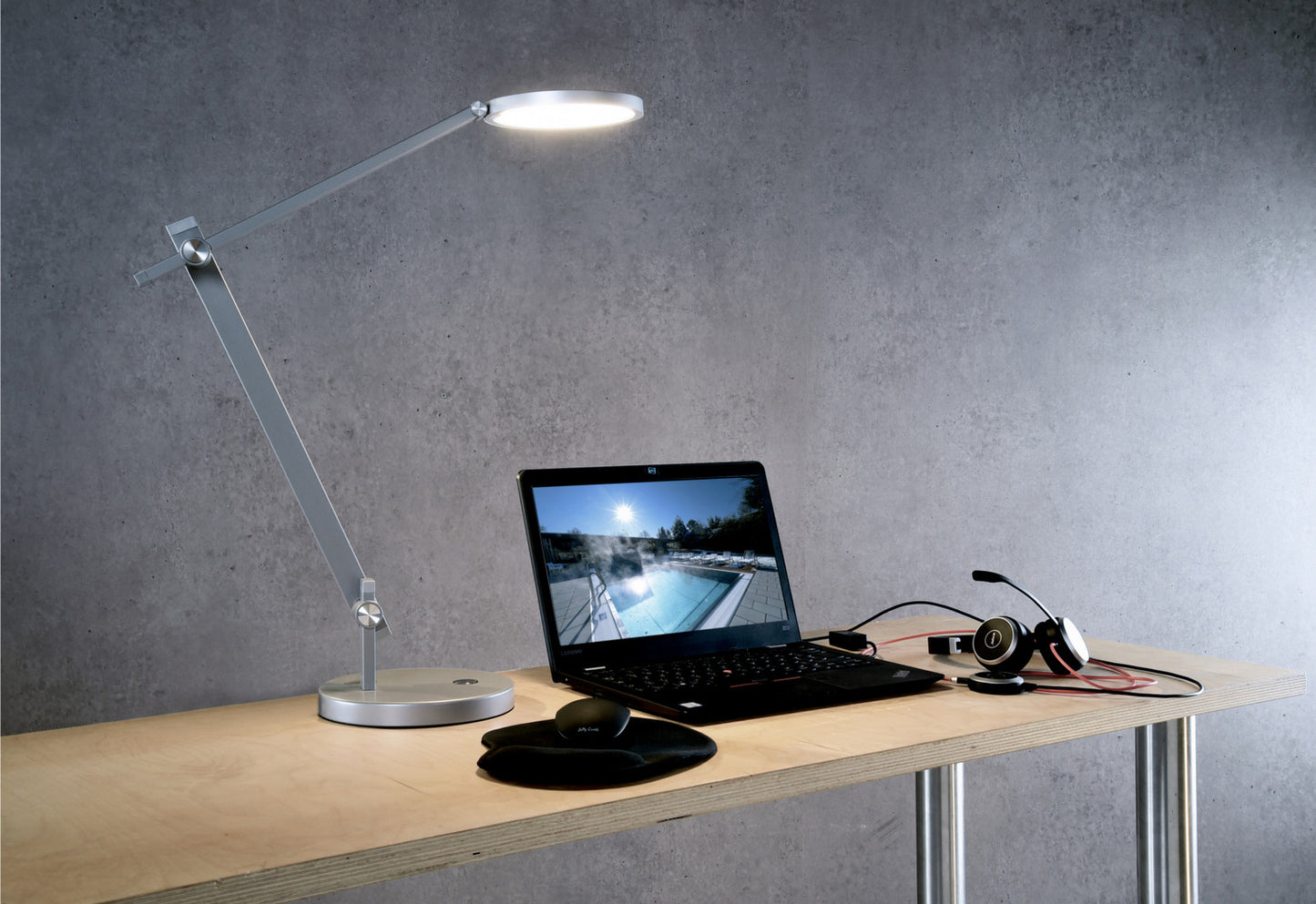 Table lamp - Adhara, 12 W, DIM, 3000 K, Black
