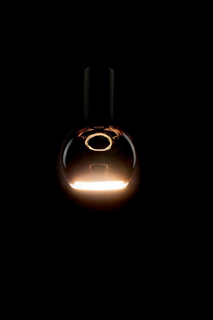 Leuchtmittel - LED Design-Bulb BLACK MOON 125, DIM, E27, 4,0W, 2200K, schwarz